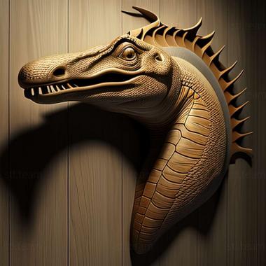 3D модель Диплозавр (STL)